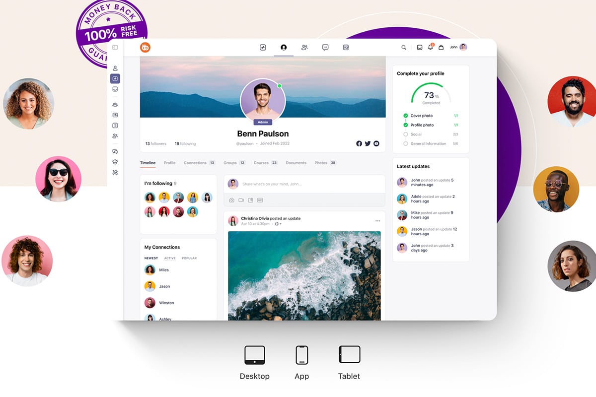 BuddyBoss WordPress Community Platform
